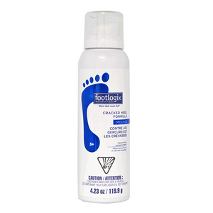 mousse pour les pieds contre les gerçures et les crevasses